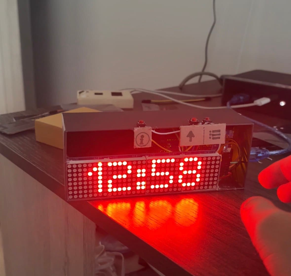 Vista previa de Reloj de Versiculos con Matriz Arduino